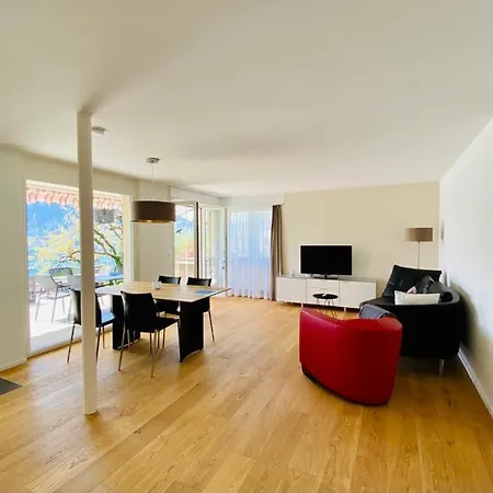 Panorama Boutique Apartment With Air Condition, Spa Entry In Solbadhotel Sigriswil Exterior photo
