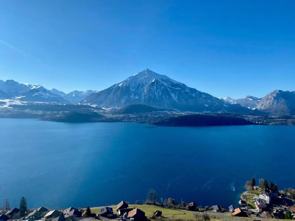 Apartment Panorama Boutique With Air Condition, Entry In Solbadhotel Sigriswil