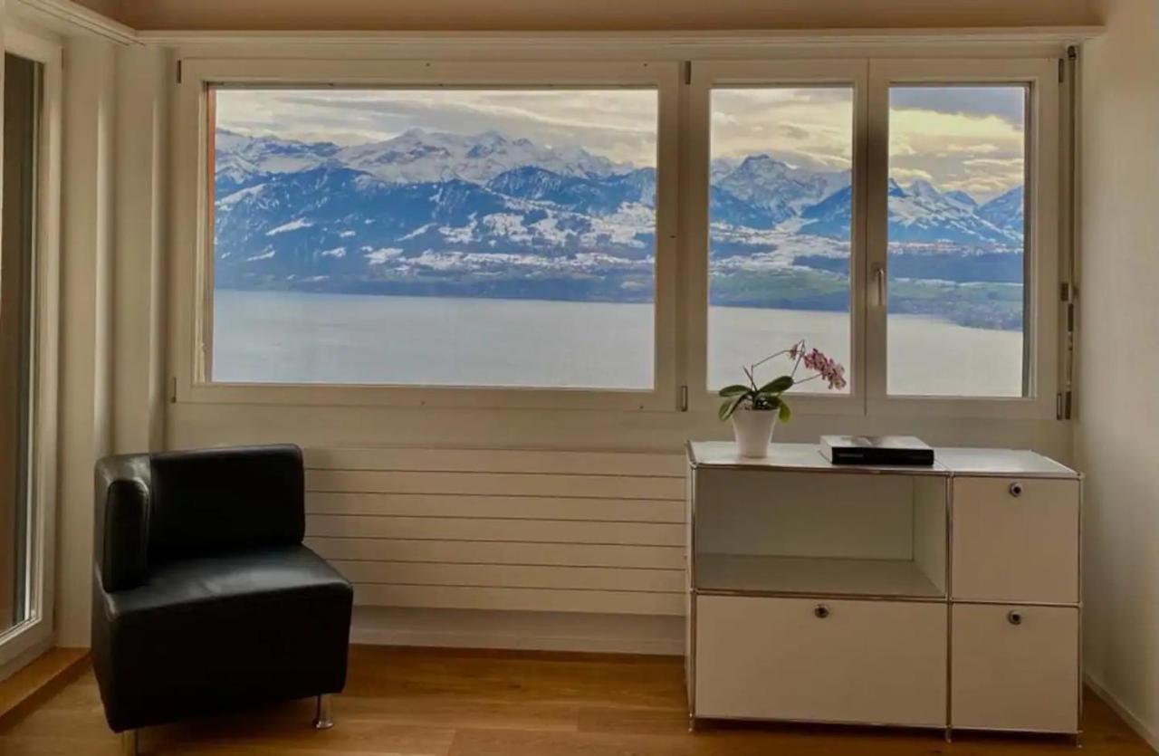 Apartment Panorama Boutique With Air Condition, Entry In Solbadhotel Sigriswil